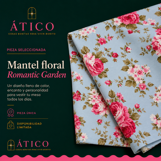 Mantel Romantic Garden
