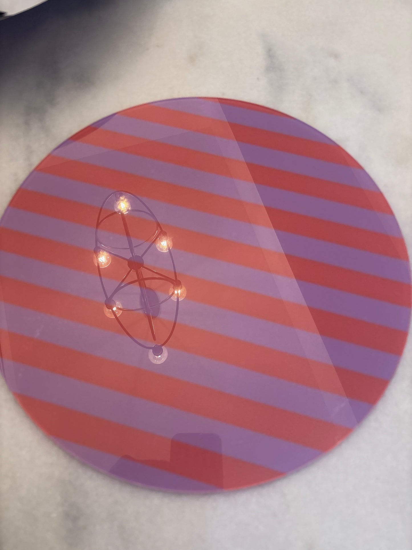 Juego de 4 rayas colores acrílico
