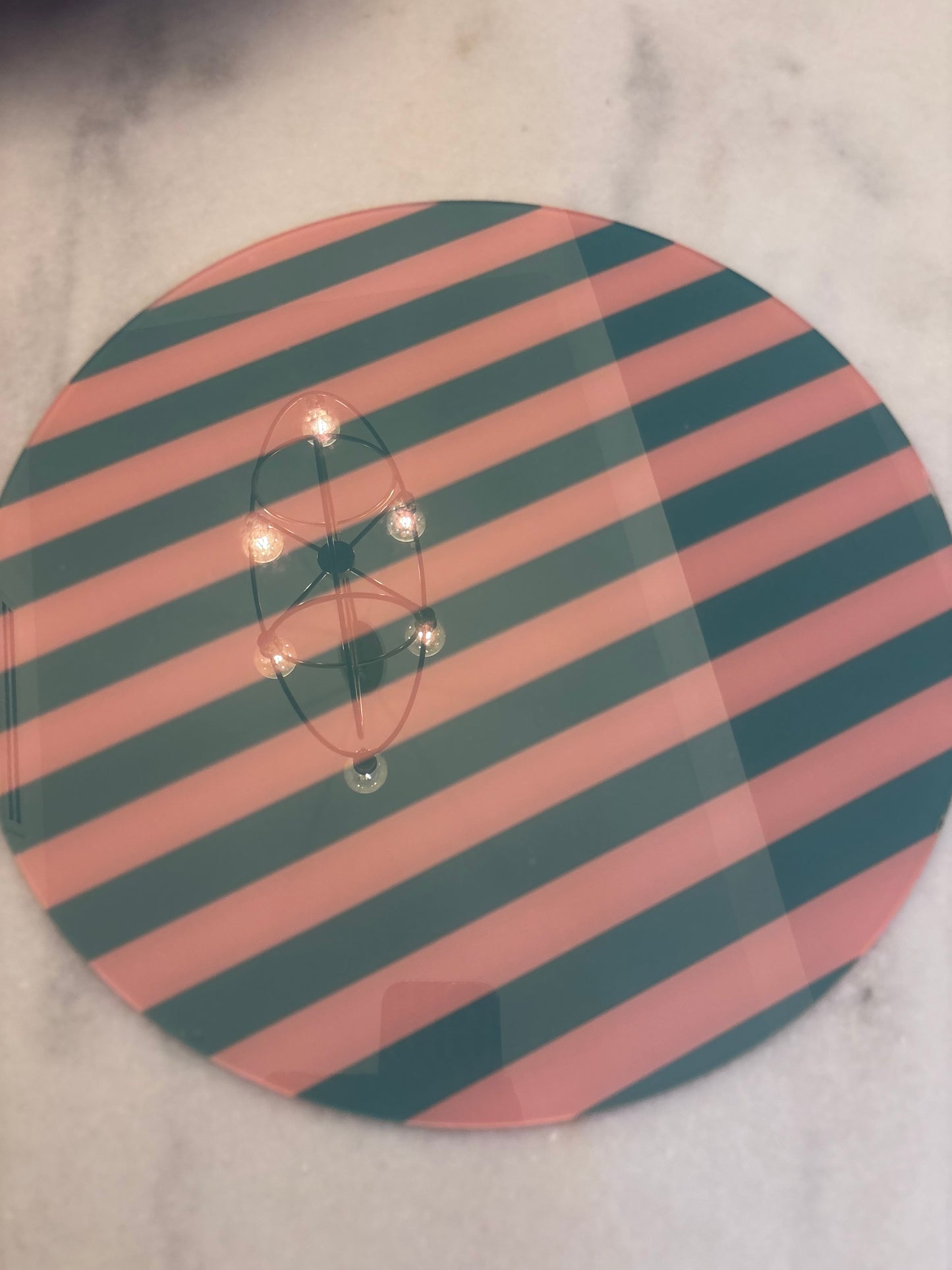 Juego de 4 rayas colores acrílico
